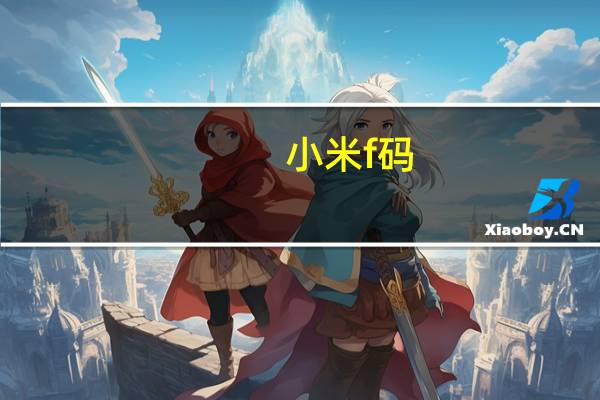 小米f码（小米 f码）