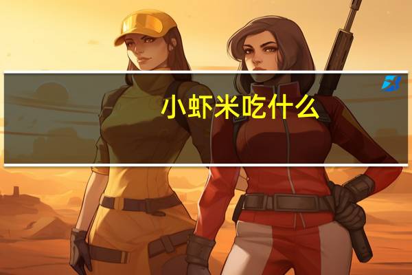 小虾米吃什么