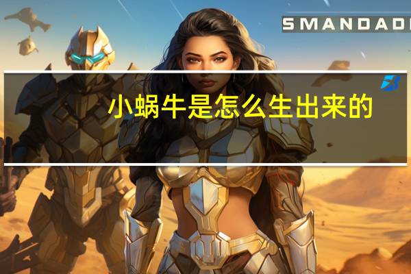 小蜗牛是怎么生出来的