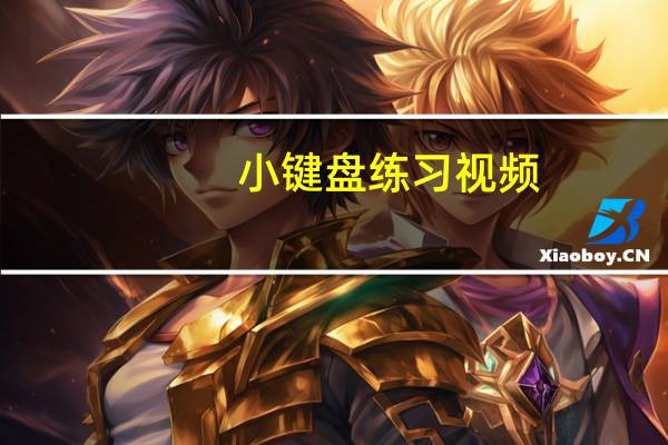 小键盘练习视频(小键盘练习)
