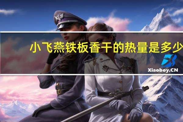 小飞燕 铁板香干的热量是多少