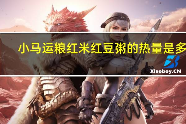 小马运粮 红米红豆粥的热量是多少