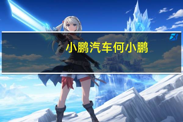 小鹏汽车何小鹏：四季度冲击月交付2万辆目标