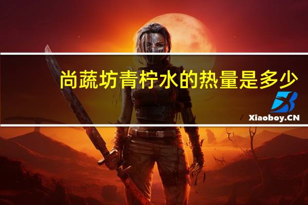 尚蔬坊 青柠水的热量是多少