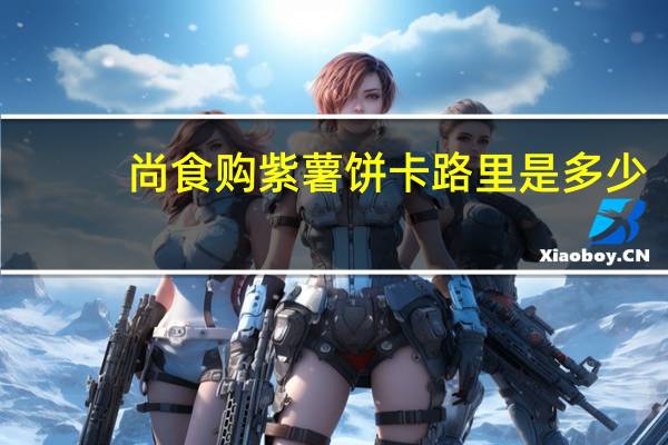 尚食购 紫薯饼卡路里是多少