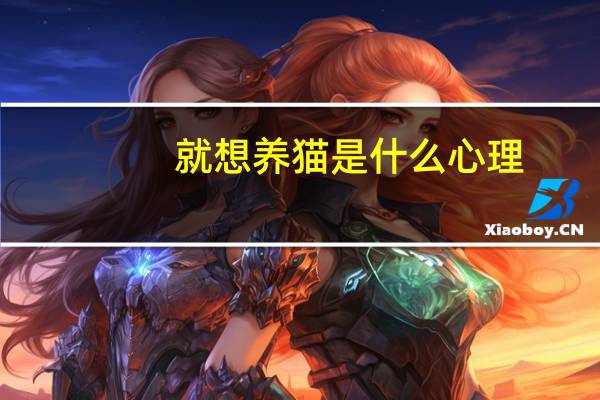 就想养猫是什么心理