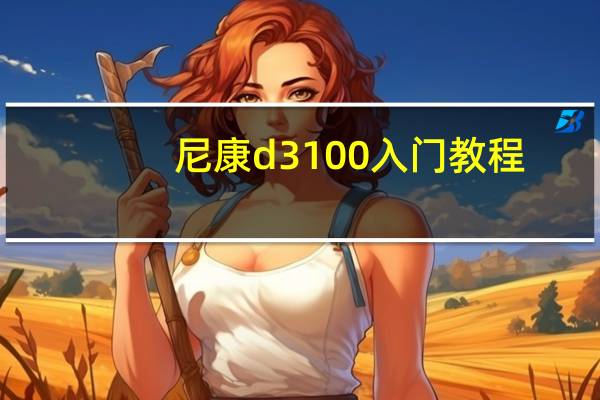 尼康d3100入门教程（尼康d3100套机怎样）