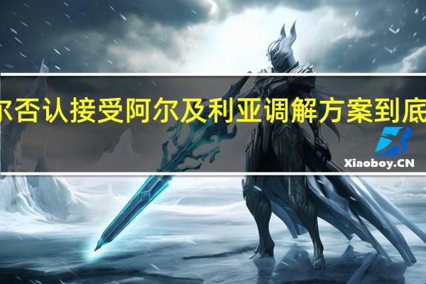 尼日尔否认接受阿尔及利亚调解方案 到底什么情况嘞