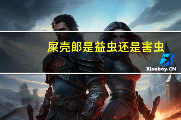 屎壳郎是益虫还是害虫