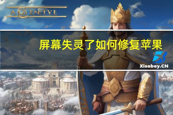 屏幕失灵了如何修复苹果（苹果屏幕失灵怎么修复）