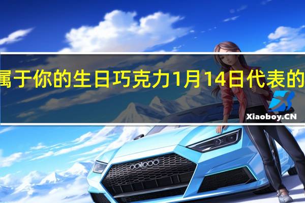 属于你的生日巧克力1月14日代表的巧克力