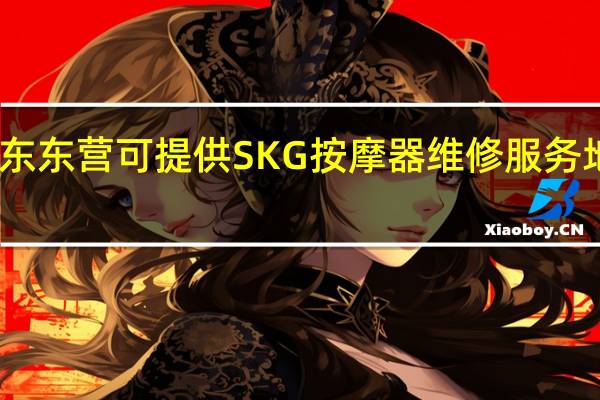 山东东营可提供SKG按摩器维修服务地址在哪