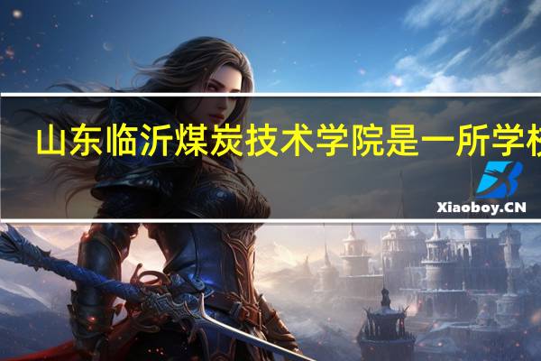 山东临沂煤炭技术学院是一所学校吗