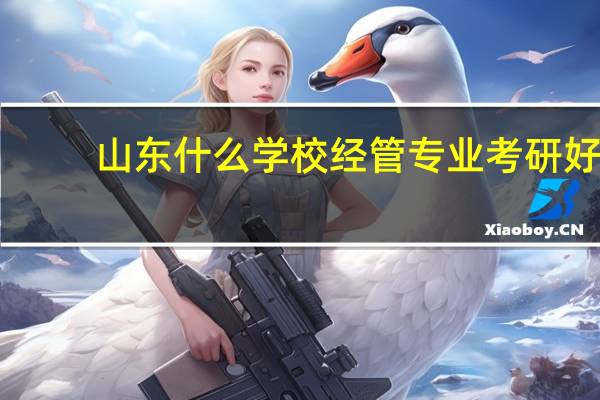山东什么学校经管专业考研好