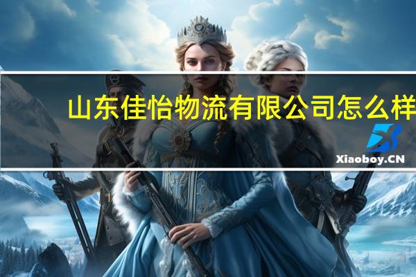 山东佳怡物流有限公司怎么样