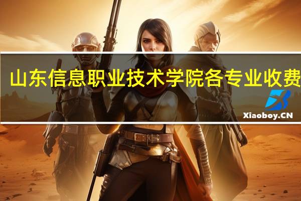 山东信息职业技术学院各专业收费标准
