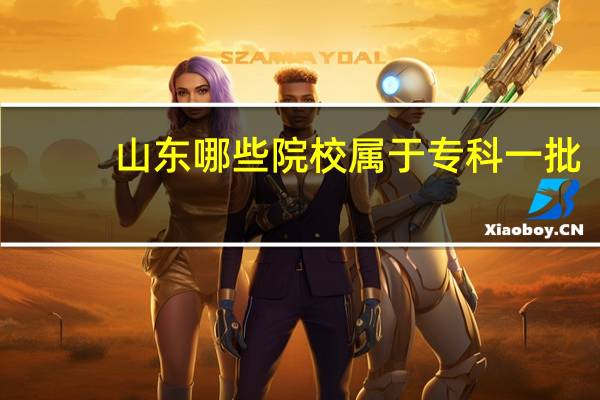 山东哪些院校属于专科一批
