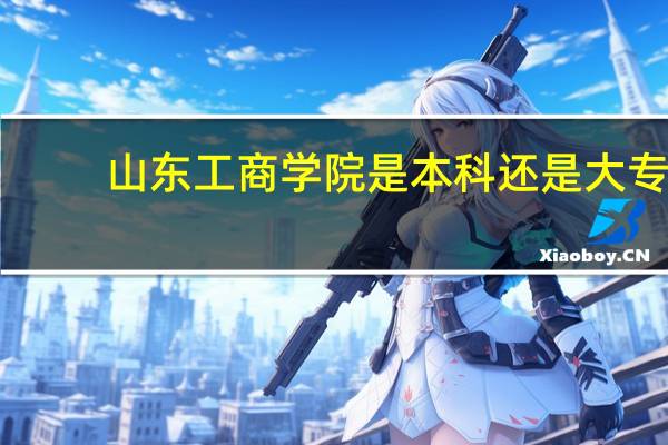 山东工商学院是本科还是大专