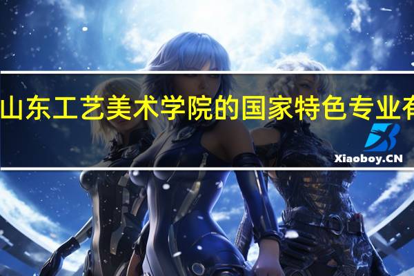 山东工艺美术学院的国家特色专业有哪些