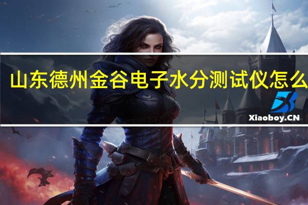 山东德州金谷电子水分测试仪怎么设置
