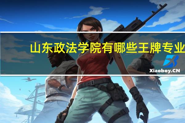 山东政法学院有哪些王牌专业