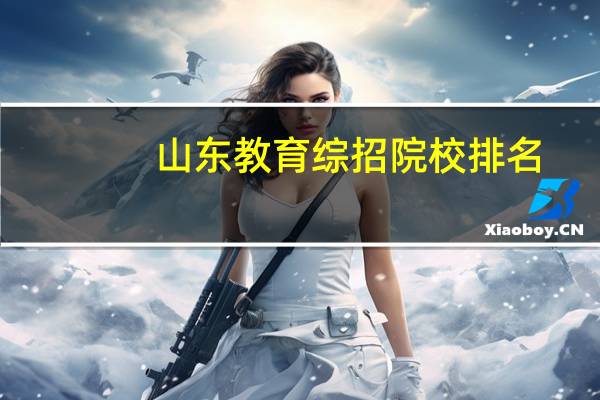 山东教育综招院校排名