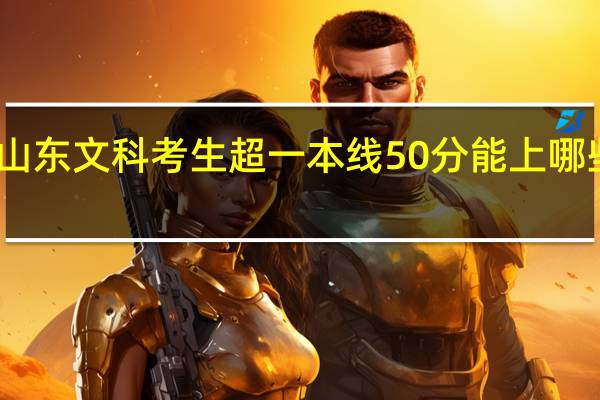 山东文科考生超一本线50分能上哪些大学