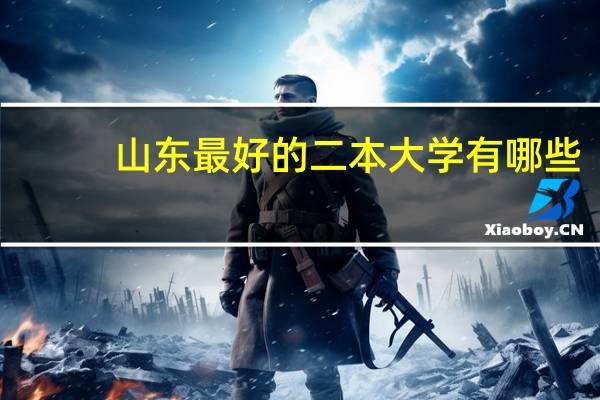 山东最好的二本大学有哪些