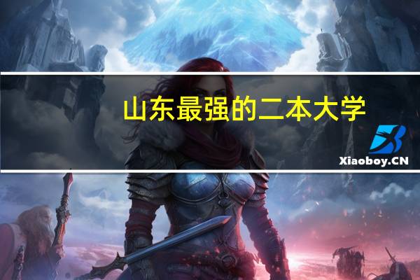 山东最强的二本大学