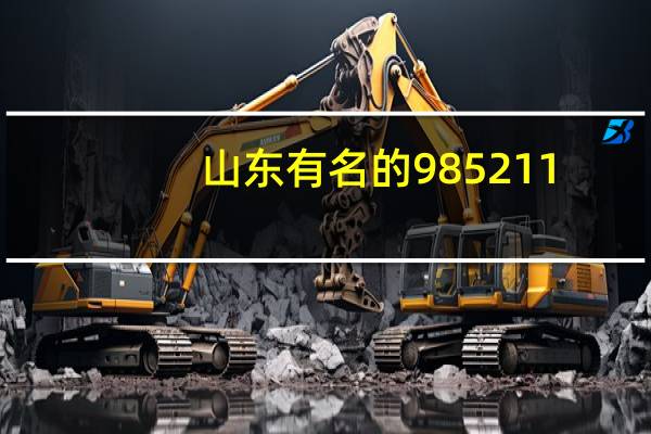 山东有名的985211