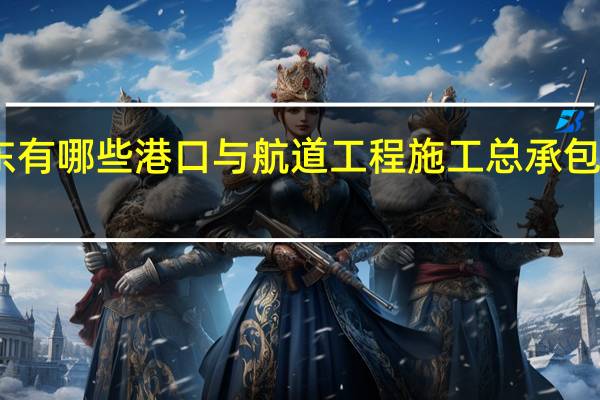 山东有哪些港口与航道工程施工总承包一级企业