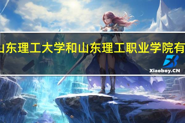 山东理工大学和山东理工职业学院有区别吗