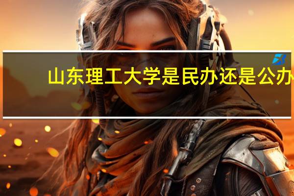 山东理工大学是民办还是公办