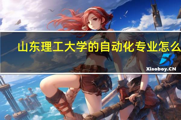 山东理工大学的自动化专业怎么样