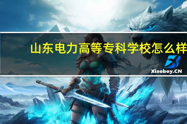 山东电力高等专科学校怎么样