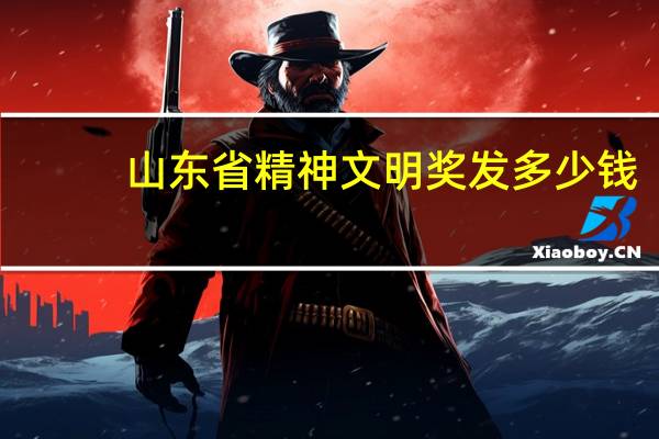 山东省精神文明奖发多少钱（山东省精神文明奖发放文件）
