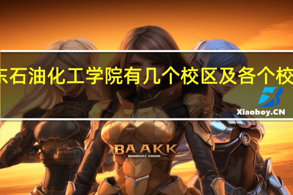 山东石油化工学院有几个校区及各个校区的介绍