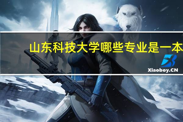山东科技大学哪些专业是一本