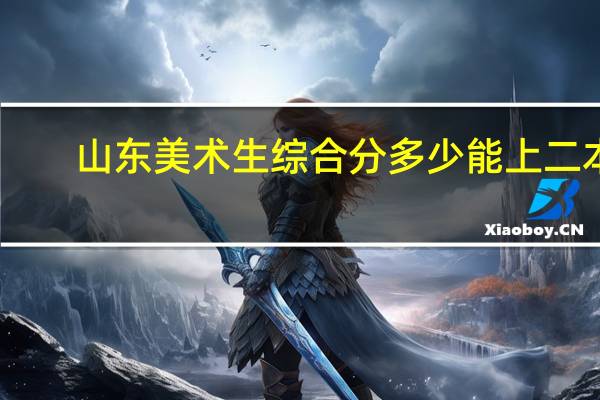 山东美术生综合分多少能上二本