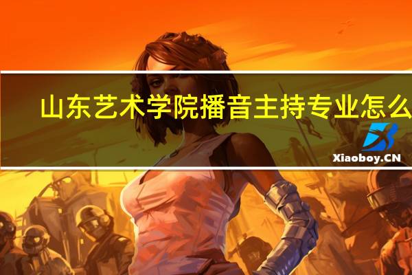 山东艺术学院播音主持专业怎么样