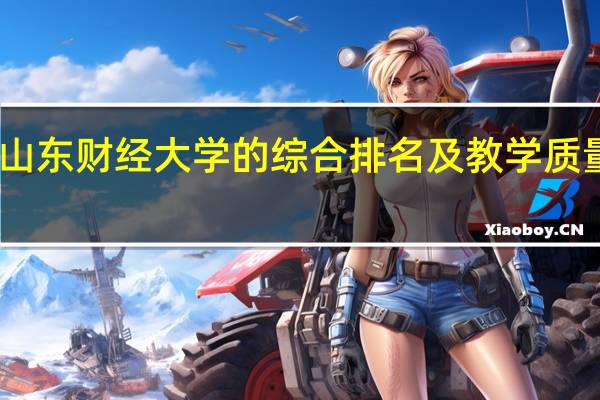 山东财经大学的综合排名及教学质量情况