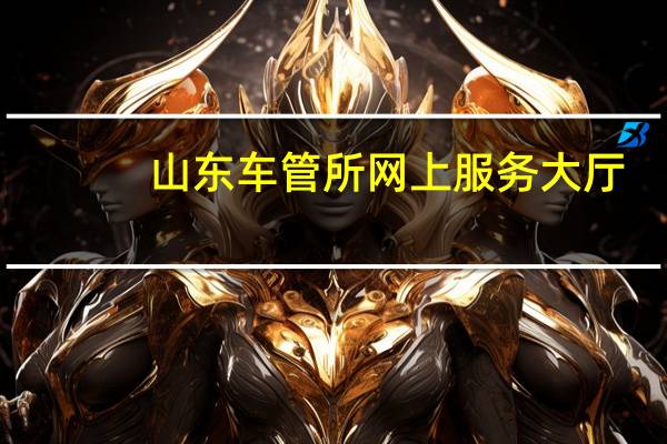 山东车管所网上服务大厅