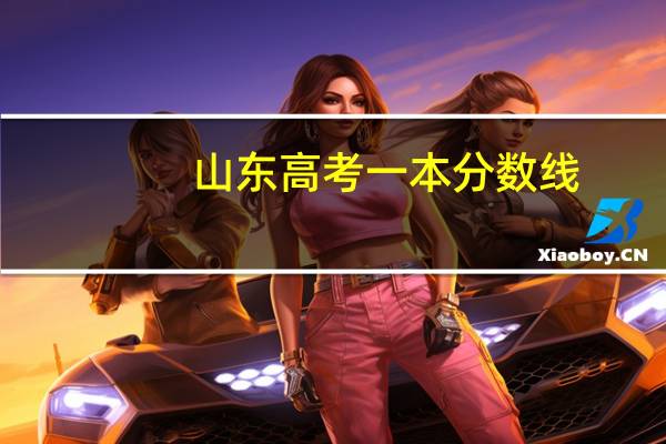 山东高考一本分数线