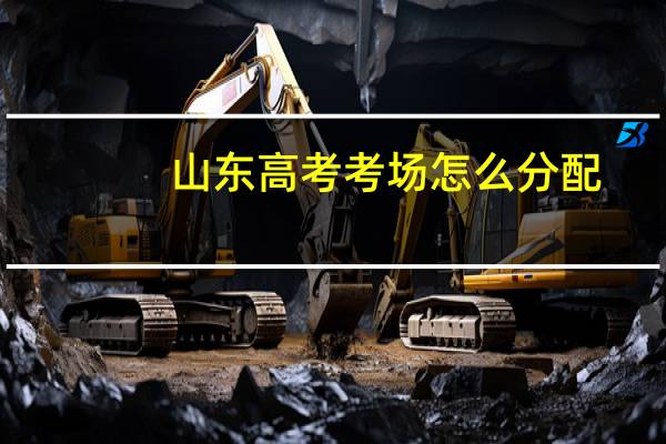 山东高考考场怎么分配