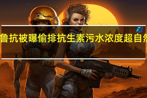 山东鲁抗被曝偷排抗生素污水 浓度超自然水体万倍