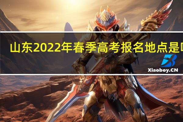 山东2022年春季高考报名地点是哪里？