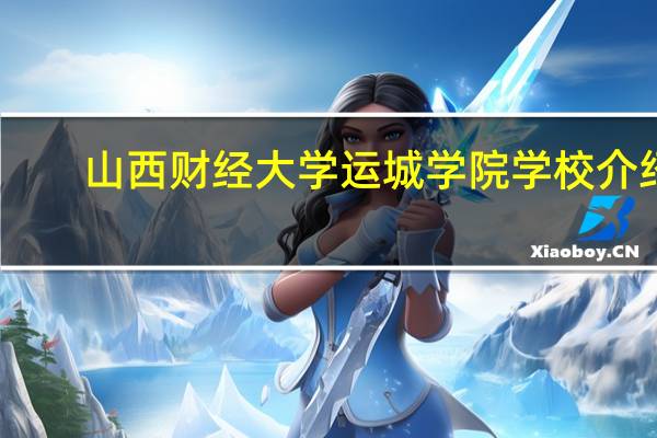 山西财经大学运城学院学校介绍