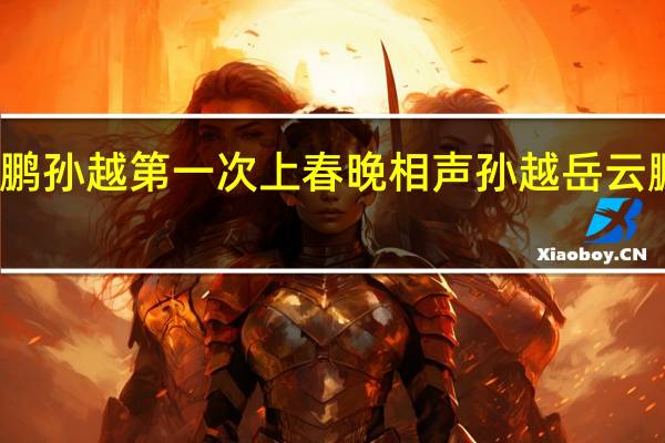 岳云鹏孙越第一次上春晚相声 孙越岳云鹏经典相声