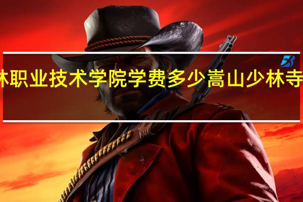 嵩山少林职业技术学院学费多少 嵩山少林寺学费多少一年