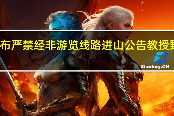 嵩山景区发布严禁经非游览线路进山公告 教授野线登山失联遇难